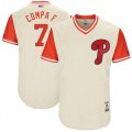 Wholesale Cheap Phillies #7 Maikel Franco Cream 