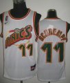 Wholesale Cheap Seattle Supersonics #11 Detlef Schrempf 1995-96 White Swingman Jersey