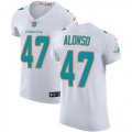 Wholesale Cheap Nike Dolphins #47 Kiko Alonso White Men's Stitched NFL Vapor Untouchable Elite Jersey