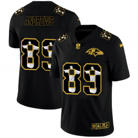 Wholesale Cheap Baltimore Ravens #89 Mark Andrews Nike Carbon Black Vapor Cristo Redentor Limited NFL Jersey