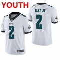 Wholesale Cheap youth philadelphia eagles #2 darius slay jr. white vapor limited Nike jersey