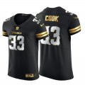 Wholesale Cheap Minnesota Vikings #33 Dalvin Cook Men's Nike Black Edition Vapor Untouchable Elite NFL Jersey