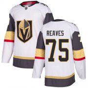 Wholesale Cheap Adidas Golden Knights #75 Ryan Reaves White Road Authentic Stitched NHL Jersey