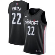 Wholesale Cheap Nike Wizards #22 Otto Porter Black NBA Swingman City Edition Jersey