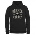 Wholesale Cheap Men's Buffalo Sabres Black Camo Stack Pullover Hoodie