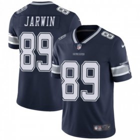 Wholesale Cheap Nike Cowboys #89 Blake Jarwin Navy Blue Team Color Men\'s Stitched NFL Vapor Untouchable Limited Jersey