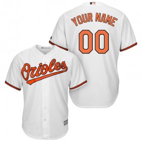 Wholesale Cheap Baltimore Orioles Majestic Cool Base Custom Jersey White