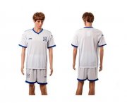 Wholesale Cheap Honduras Blank White Home Soccer Country Jersey