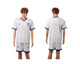 Wholesale Cheap Honduras Blank White Home Soccer Country Jersey