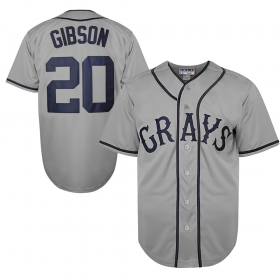 Cheap Men\'s Homestead Grays #20 Josh Gibson National League Baseball Stitched Jersey