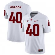 Wholesale Cheap Washington State Cougars 40 Blake Mazza White College Football Jersey