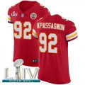 Wholesale Cheap Nike Chiefs #92 Tanoh Kpassagnon Red Super Bowl LIV 2020 Team Color Men's Stitched NFL Vapor Untouchable Elite Jersey