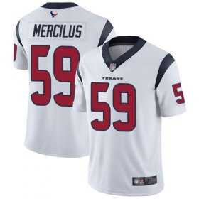 Wholesale Cheap Nike Texans #59 Whitney Mercilus White Youth Stitched NFL Vapor Untouchable Limited Jersey