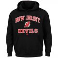 Wholesale Cheap New Jersey Devils Majestic Heart & Soul Hoodie Black