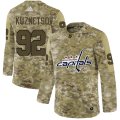 Wholesale Cheap Adidas Capitals #92 Evgeny Kuznetsov Camo Authentic Stitched NHL Jersey