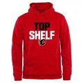 Wholesale Cheap Calgary Flames Top Shelf Pullover Hoodie Scarlet