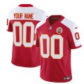 Wholesale Cheap Men's Kansas City Chiefs Active Player Custom Red White 2023 F.U.S.E. Vapor Untouchable Limited Football Stitched Jersey