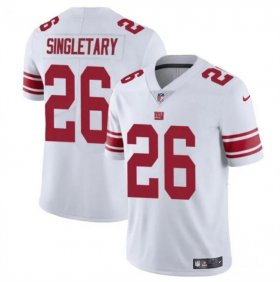 Cheap Men\'s New York Giants #26 Devin Singletary White Vapor Untouchable Limited Football Stitched Jersey