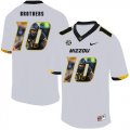 Wholesale Cheap Missouri Tigers 10 Kentrell Brothers White Nike Fashion College Football Jersey