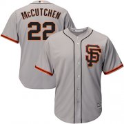 Wholesale Cheap Giants #22 Andrew McCutchen Grey Road 2 Cool Base Stitched Youth MLB Jersey