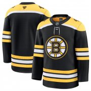 Men's Boston Bruins Blank Black 2024-25 Home Stitched Hockey Jersey