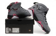 Wholesale Cheap WMNS Air Jordan 7 GS Shoes Gray/pink-white