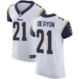 Wholesale Cheap Nike Rams #21 Donte Deayon White Men\'s Stitched NFL New Elite Jersey