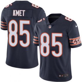 Wholesale Cheap Nike Bears #85 Cole Kmet Navy Blue Team Color Men\'s Stitched NFL Vapor Untouchable Limited Jersey