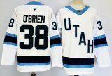 Cheap Men's Utah Hockey Club #38 Liam O'Brien White 2024-25 Stitched Jersey