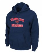 Wholesale Cheap Tampa Bay Buccaneers Heart & Soul Pullover Hoodie Dark Blue