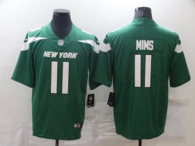 Wholesale Cheap Nike Jets 11 Denzel Mims Green Vapor Untouchable Limited Jersey