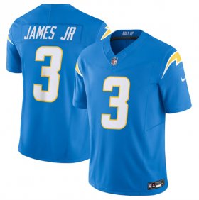 Wholesale Cheap Men\'s Los Angeles Chargers #3 Derwin James Jr. Blue 2023 F.U.S.E. Vapor Untouchable Limited Stitched Jersey