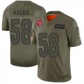 Wholesale Cheap Nike Cardinals #58 Jordan Hicks Camo Men's Stitched NFL Limited 2019 Salute To Service Jersey