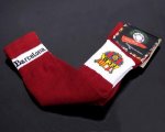 Wholesale Cheap Barcelona Soccer Football Sock Red