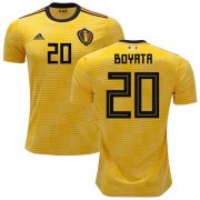 Wholesale Cheap Belgium #20 Boyata Away Kid Soccer Country Jersey