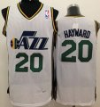 Wholesale Cheap Utah Jazz #20 Gordon Hayward White Swingman Jersey