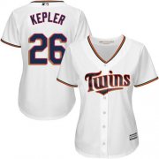 Wholesale Cheap Twins #26 Max Kepler White Home Women's Stitched MLB Jersey