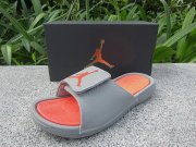 Wholesale Cheap Women's Jordan Hydro 6 sandals Shoes Grey/orange