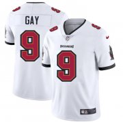 Wholesale Cheap Tampa Bay Buccaneers #9 Matt Gay Men's Nike White Vapor Limited Jersey