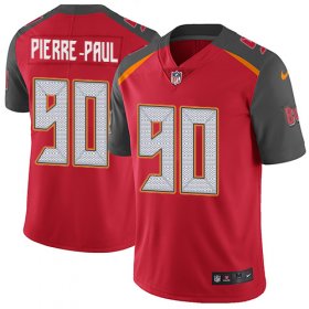 Wholesale Cheap Nike Buccaneers #90 Jason Pierre-Paul Red Team Color Men\'s Stitched NFL Vapor Untouchable Limited Jersey