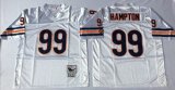 Wholesale Cheap Mitchell&Ness Bears #99 Dan Hampton White Small No. Throwback Stitched NFL Jersey