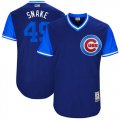 Wholesale Cheap Cubs #49 Jake Arrieta Royal 