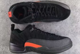 Wholesale Cheap Air Jordan 12 Max Orange Low Black/orange