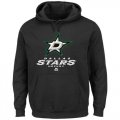 Wholesale Cheap Dallas Stars Majestic Critical Victory VIII Pullover Hoodie Black