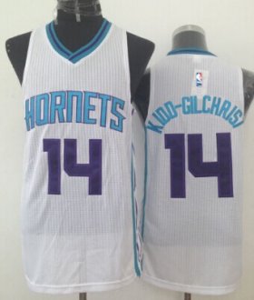 Wholesale Cheap Charlotte Hornets #14 Michael Kidd-Gilchrist White Swingman Jersey