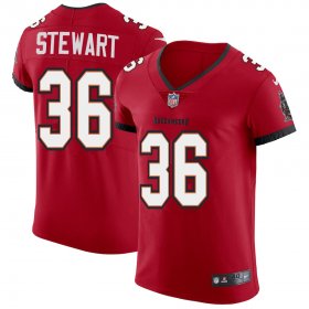 Wholesale Cheap Tampa Bay Buccaneers #36 M.J. Stewart Men\'s Nike Red Vapor Elite Jersey