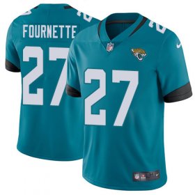 Wholesale Cheap Nike Jaguars #27 Leonard Fournette Teal Green Alternate Men\'s Stitched NFL Vapor Untouchable Limited Jersey