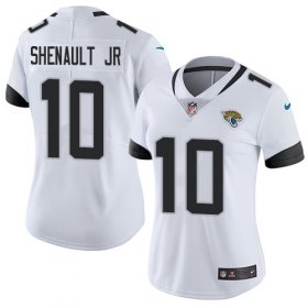 Wholesale Cheap Nike Jaguars #10 Laviska Shenault Jr. White Women\'s Stitched NFL Vapor Untouchable Limited Jersey