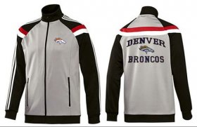 Wholesale Cheap NFL Denver Broncos Heart Jacket Grey