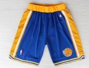 Wholesale Cheap Golden State Warriors Blue Throwback Short